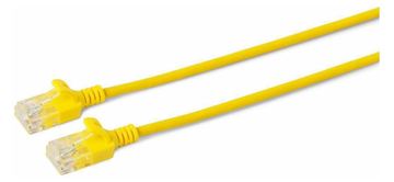 MicroConnect V-UTP60015Y-SLIM - 0,15 m - Cat6 - U/UTP (UTP) - RJ-45 - RJ-45 - Gelb von LumaTech