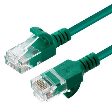 MicroConnect V-UTP6A01G-SLIM - 1 m - Cat6a - U/UTP (UTP) - RJ-45 - RJ-45 - Grün von LumaTech