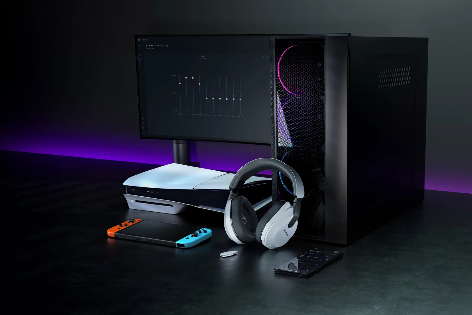 Turtle Beach Stealth 600 Gen 3 - Für PlayStation - Weiß, Ansicht 2