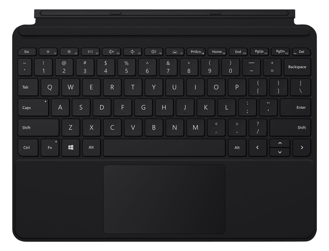 Microsoft Surface Go Type Cover - Tastatur - mit Trackpad, Beschleunigungsmesser