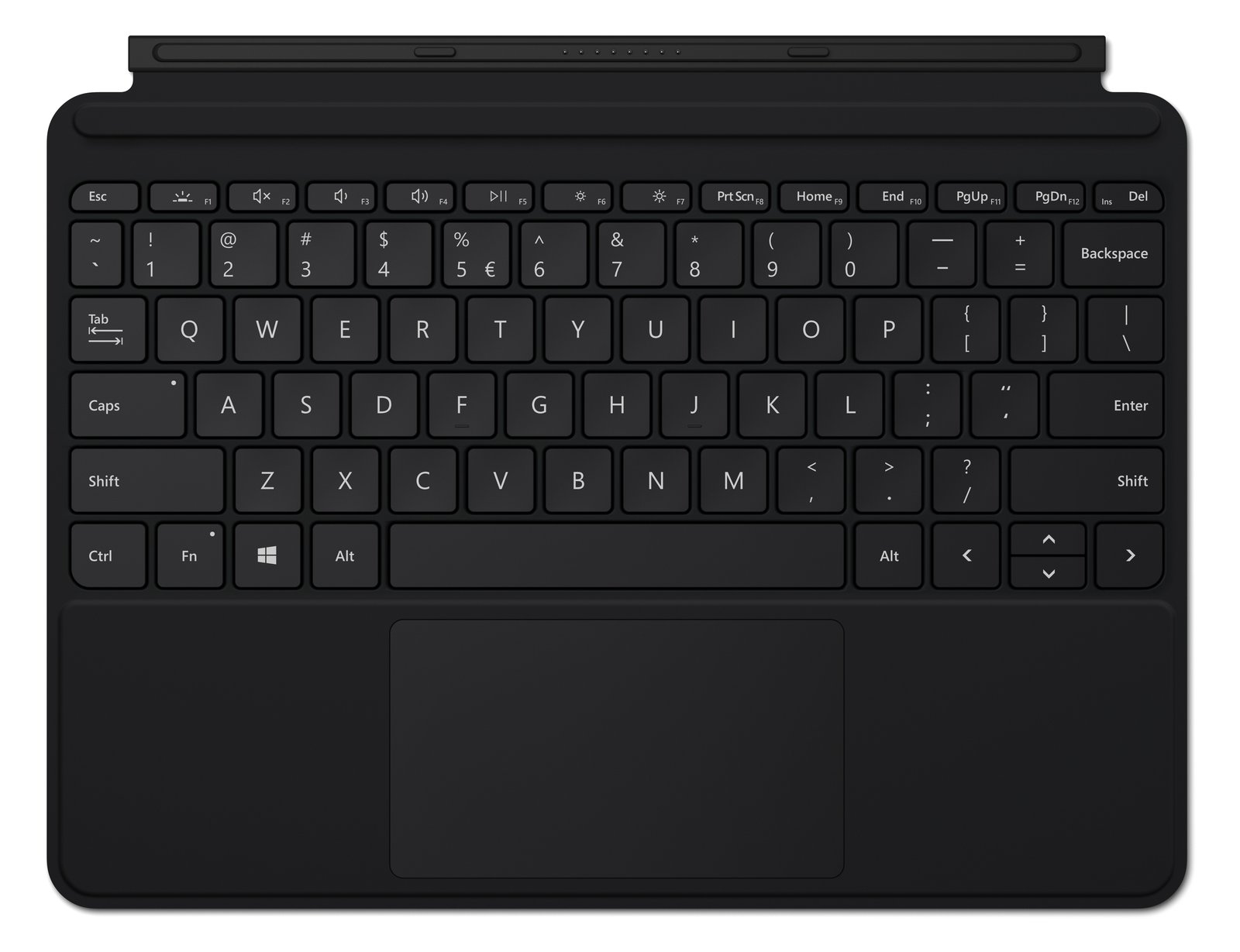 Microsoft Surface Go Type Cover - Tastatur - mit Trackpad, Beschleunigungsmesser - TL: EU, QWERTY