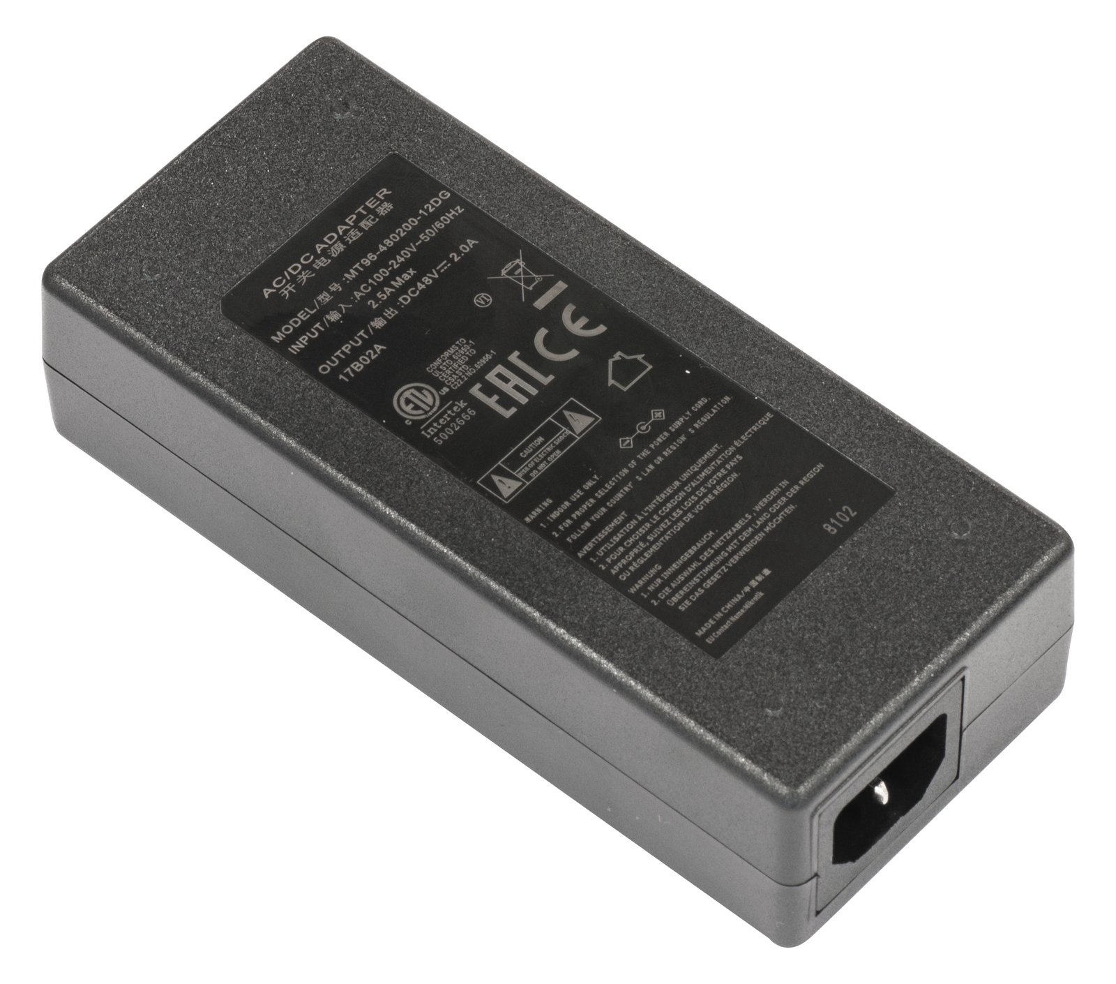 MikroTik 48V2A96W - Netzteil - 96 Watt - für MikroTik OmniTIK 5