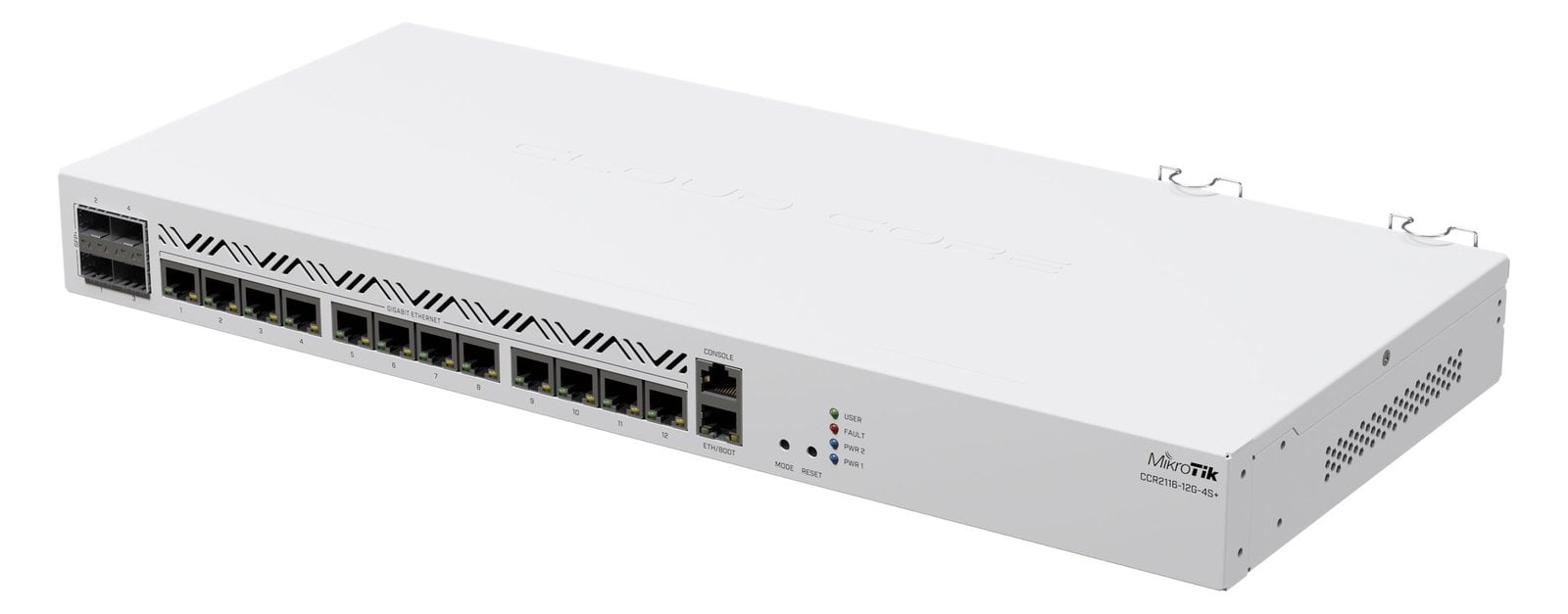 MikroTik Cloud Core Router CCR2116-12G-4S+ - Router 10GbE