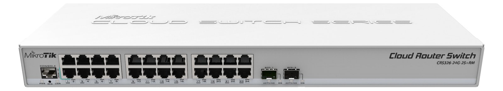MikroTik Cloud Router Switch CRS326-24G-2S+RM