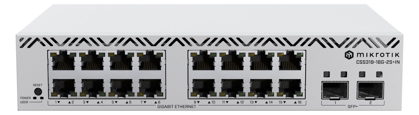 MikroTik Cloud Smart Switch CSS318-16G-2S+IN 16x 2x SFP+ - - 1 - - 1 - - 1 - Switch - 1 Gbps