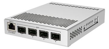 MikroTik CRS305-1G-4S+IN - Switch - 4 x SFP+ + 1 x 10/100/1000 (PoE) von LumaTech