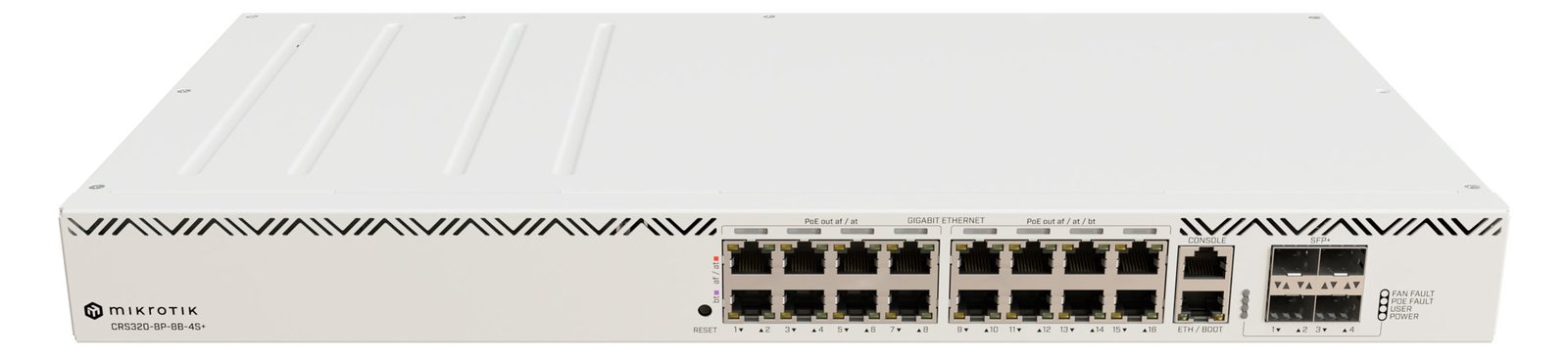 MikroTik CRS320-8P-8B-4S+RM - Switch - Smart - 17 x 10/100/1000 (PoE++)