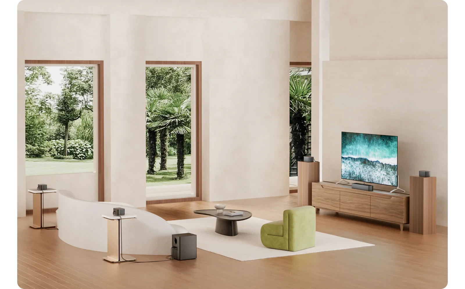 Ultimea Aktivbox Poseidon D80 Surround Soundbar - Aktivbox, Ansicht 2