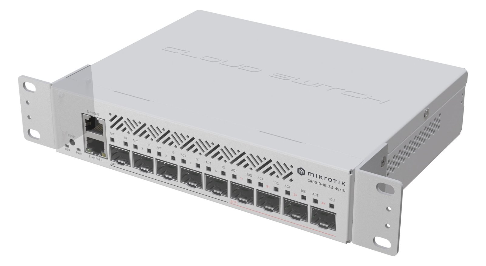 MikroTik RMK-2/10 - Rackmontagesatz - 1U - 25.4cm/48.3cm (10/19)