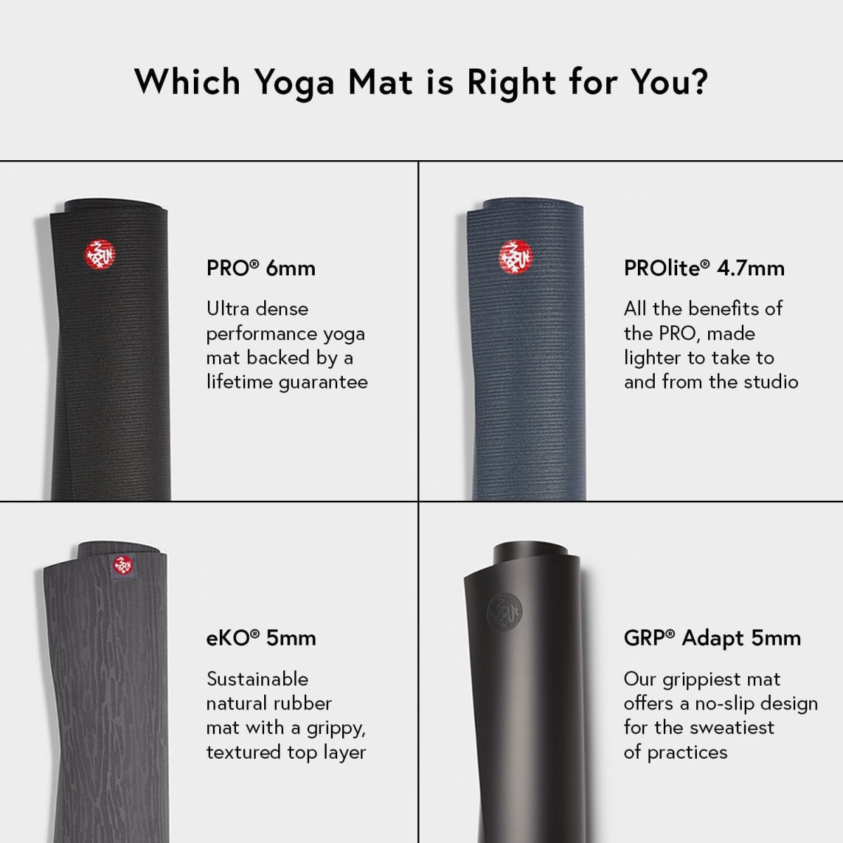 Manduka PRO Yoga Mat – Premium 6mm Thick Mat, High Performance Grip, Ultra Dense Cushioning for Support and Stability in Yoga, Pilates, Gym and Any General Fitness — Bild 3