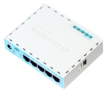 MikroTik RouterBOARD hEX RB750Gr3 - Router - 4-Port-Switch von LumaTech