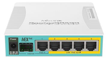 MikroTik RouterBOARD hEX RB960PGS - Router - 4-Port-Switch von LumaTech