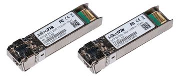 MikroTik XS+2733LC15D - SFP28 Empfängermodul - SFP+/SFP28 / LC/UPC Einzelmodus - 1270 nm / 1330 nm (Packung mit 2) von LumaTech