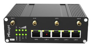 Milesight IoT Ind. Cellular Router UR35 Wi-Fi UR35-L04EU-W - Router - WLAN