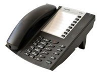 Mitel 6710a - Telefon mit Schnur - holzkohlefarben