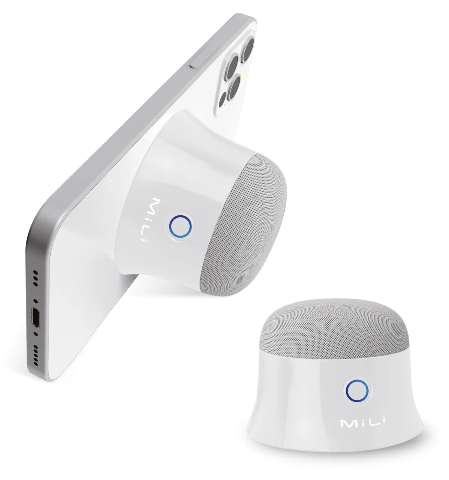 Ultron Mag Soundmate magnetic BT Speaker 2 Stück white, Ansicht 2