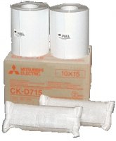 Mitsubishi CK-D715 - Weiß - 4 x 6 - 800 Blätter - 152 x 102 mm