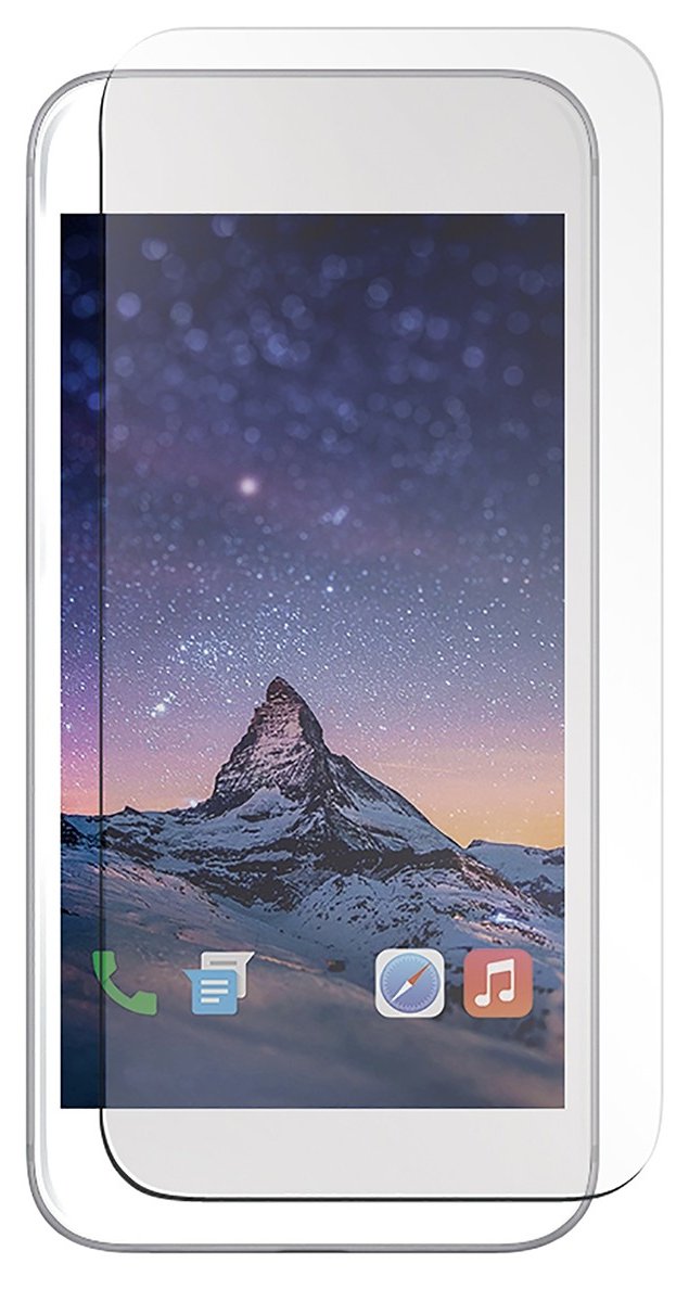 Mobilis Bildschirmschutz für Handy - Glas - klar - für Apple iPhone 6, 6s, 7, 8, SE (2. Generation)