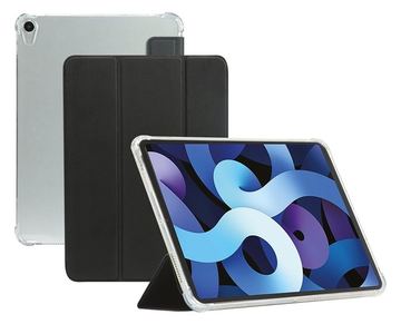 Mobilis EDGE - Flip-Hülle für Tablet - mit Folie und verstärkten Kanten - Schwarz - für Apple 11-inch iPad Pro (M4) von LumaTech