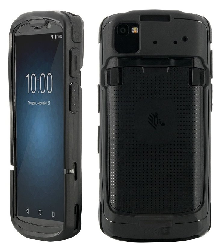 Mobilis PROTECH - Mantelhülle - Zebra - TC53 - TC58 - 15,2 cm (6 Zoll) - Schwarz
