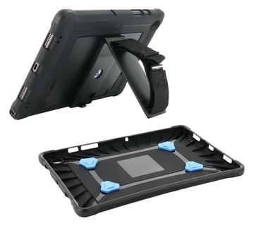Mobilis PROTECH - Tablethülle - mit Ständer & Handschlaufe, verstärkt - Schwarz - für Apple 10.9-inch iPad (10. Gen) von LumaTech