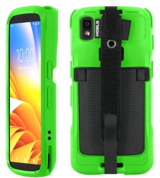 Mobilis PROTECH Case+Handstrap Zebra TC22/27 Safety gr softb von LumaTech