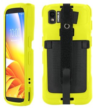 Mobilis PROTECH Case+Handstrap Zebra TC22/27 Safety yell sof von LumaTech