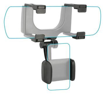 Mobilis Universal Car Rear Mirror Mount for Smar von LumaTech