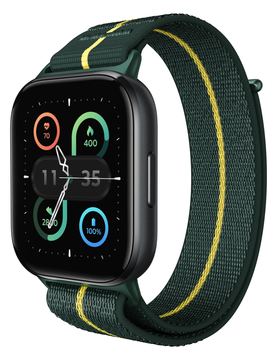 Motorola Solutions Motorola Moto Watch Fit - Aluminum - intelligente Uhr mit Band - fabric - Anzeige 4.8 cm (1.9) von LumaTech