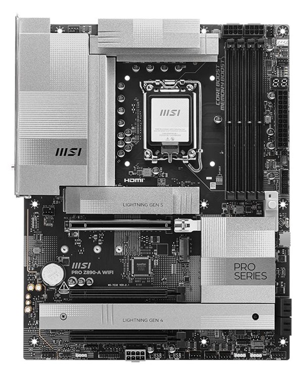MSI 7E32-002R - Pro Z890-A Wifi 1851 - Mainboard - Intel Sockel 1851 (Core Ultra 100&200)