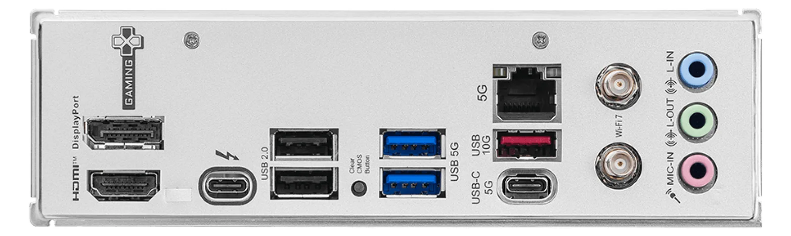 MSI B860M GAMING PLUS WIFI - Motherboard - micro ATX - LGA1851-Sockel - B860 Chipsatz - 5 Gigabit Ethernet, Wi-Fi 7, Ansicht 6