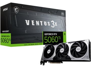 MSI GeForce RTX 5060 Ti 16G VENTUS 3X OC - Grafikkarten von LumaTech