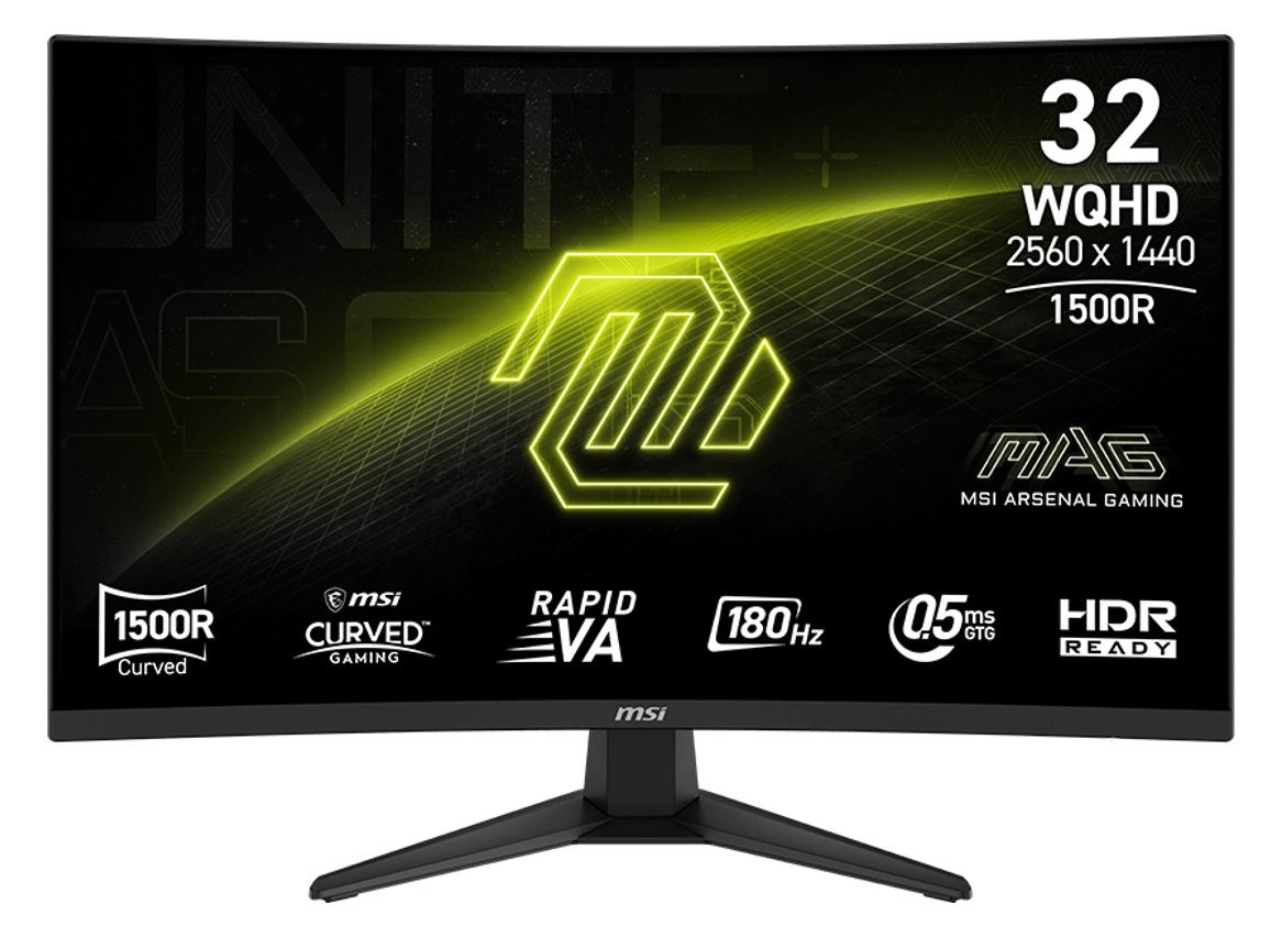 MSI MAG 321CQFDE E18 - LED-Monitor - gebogen - 81.3 cm (32)
