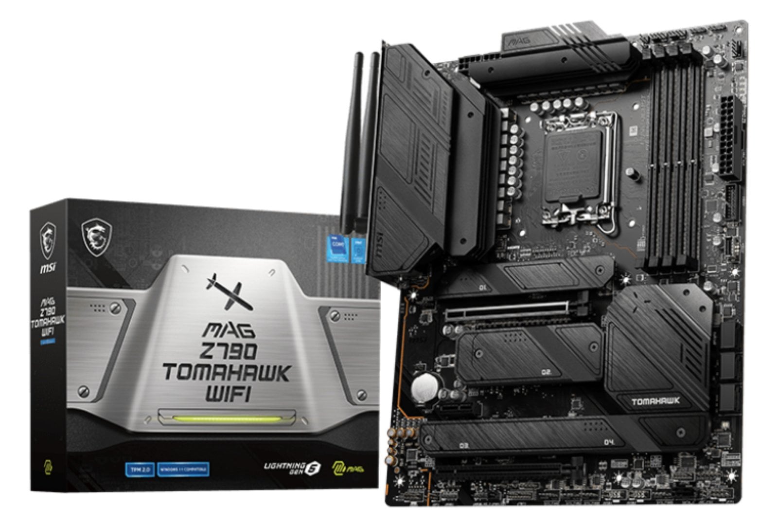 MSI MAG Z790 Tomahawk WIFI - Motherboard - ATX - LGA1700-Sockel - Z790 Chipsatz