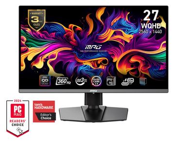 MSI MPG 271QRXDE QD-OLED - OLED-Monitor - Gaming - 67.3 cm (26.5) von LumaTech