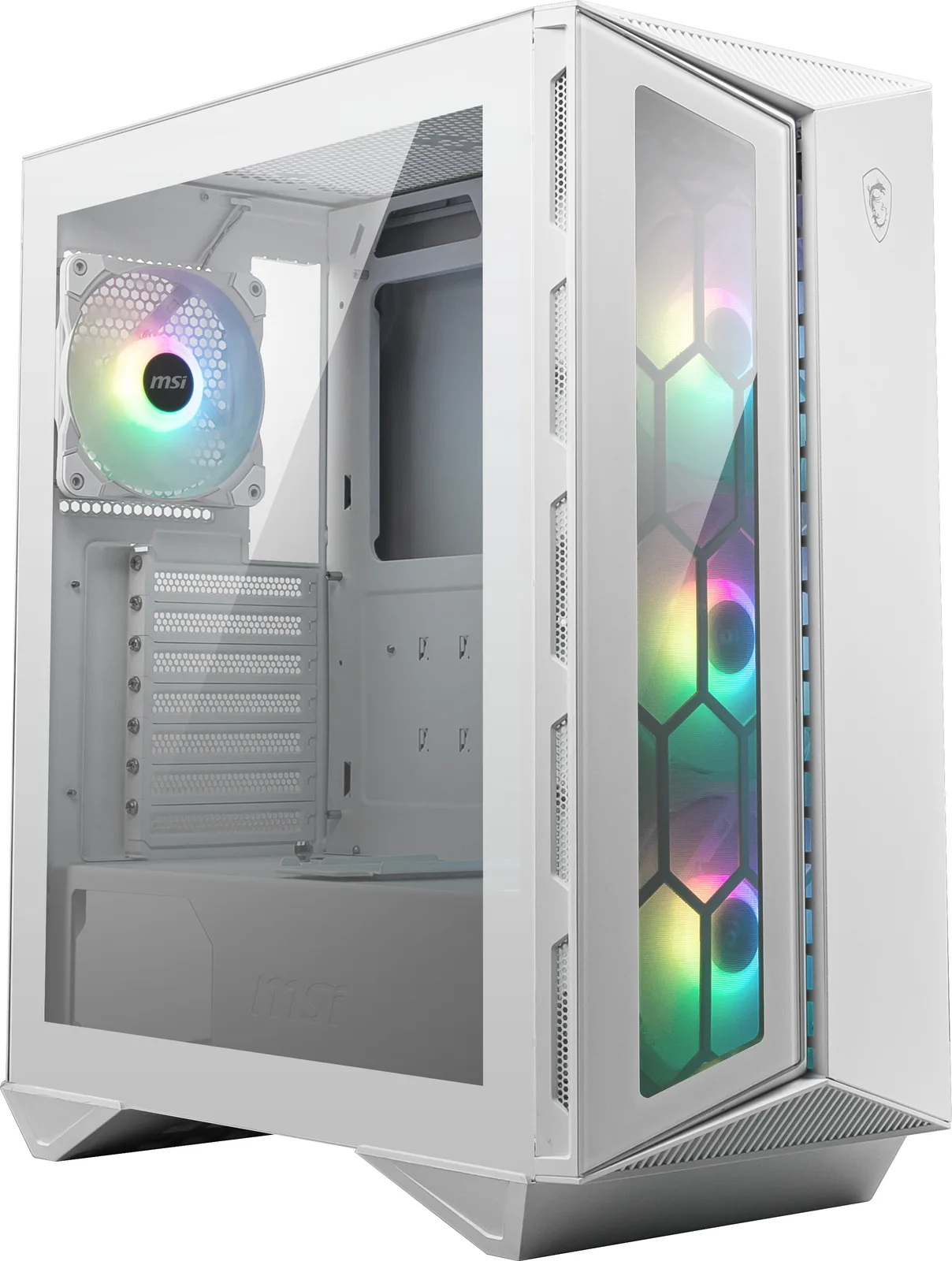 MSI MPG GUNGNIR 110R - Mid tower - ATX - Seitenteil mit Fenster (gehärtetes Glas), Ansicht 6