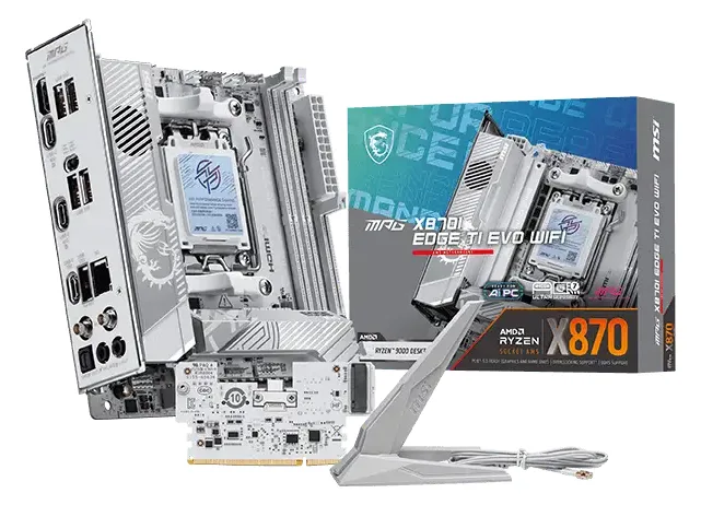 MSI MPG X870I EDGE TI EVO WIFI - Mainboard - ITX, Ansicht 2