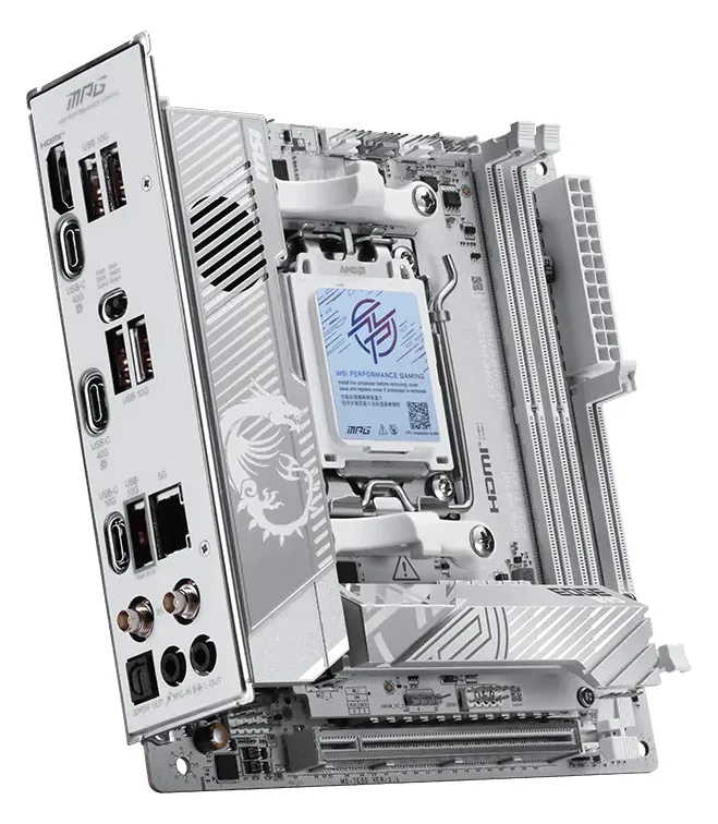 MSI MPG X870I EDGE TI EVO WIFI - Mainboard - ITX, Ansicht 5