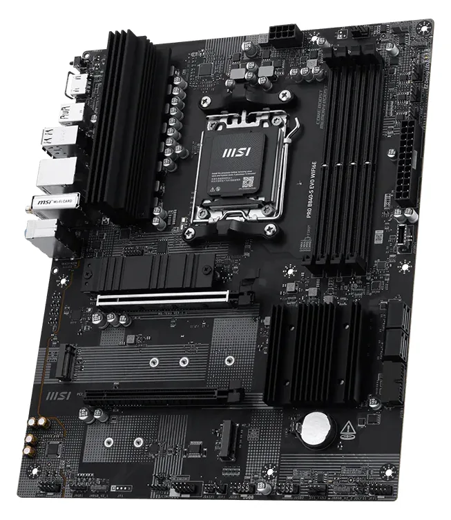 MSI PRO B840-S EVO WIFI6E - Mainboard - ATX, Ansicht 4
