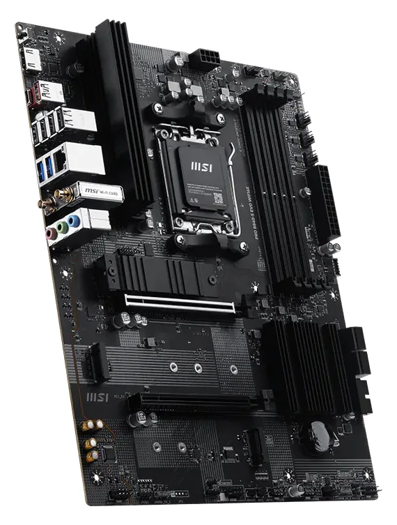 MSI PRO B840-S EVO WIFI6E - Mainboard - ATX, Ansicht 5
