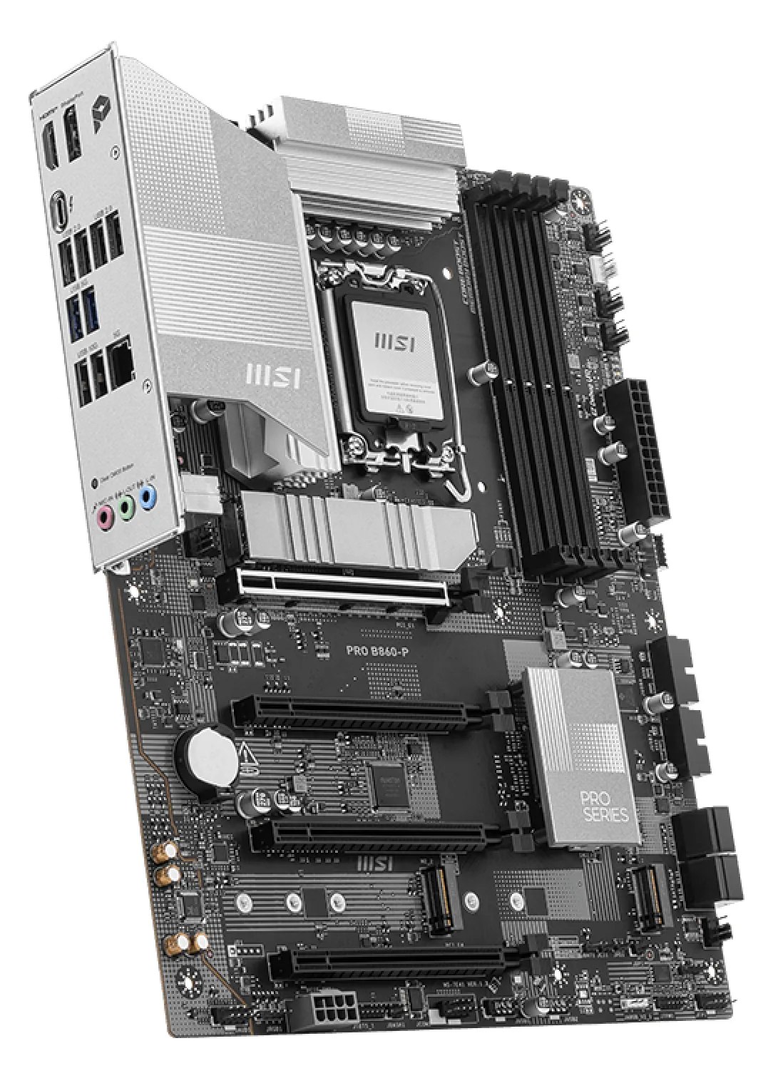 MSI PRO B860-P - Mainboard - ATX - LGA1851-Sockel - B860 Chipsatz - 5 Gigabit Ethernet, Ansicht 5