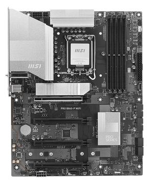 MSI PRO B860-P WIFI - Mainboard - ATX - LGA1851-Sockel - B860 Chipsatz - 5 Gigabit Ethernet, Wi-Fi 7 von LumaTech