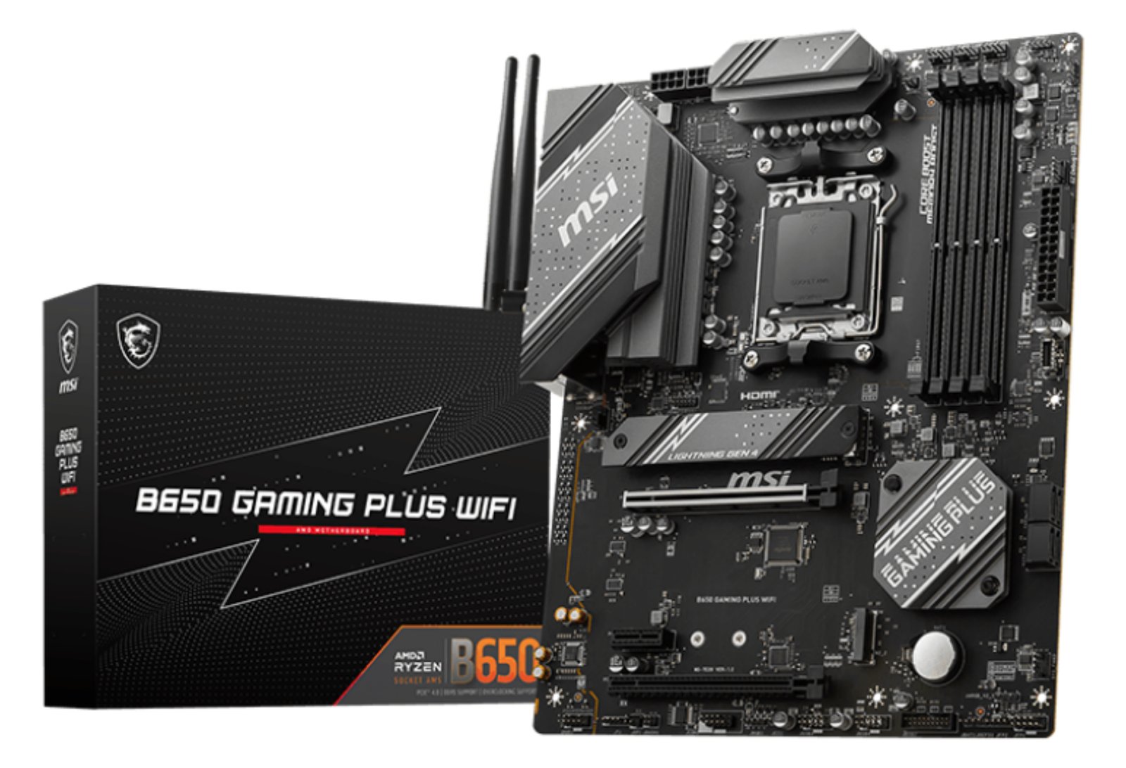 MSI B650 GAMING PLUS WIFI - Motherboard - ATX - Socket AM5 - AMD B650 Chipsatz