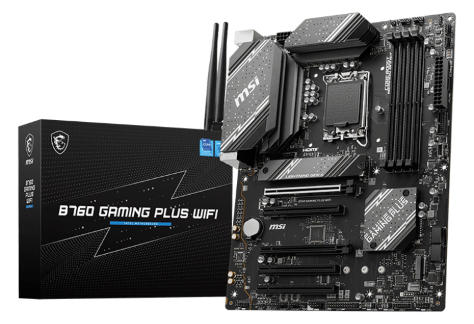MSI B760 GAMING PLUS WIFI - Motherboard - ATX - LGA1700-Sockel - B760 Chipsatz