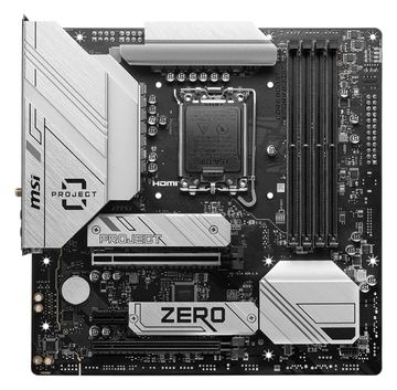 MSI B760M PROJECT ZERO - Motherboard - micro ATX - LGA1700-Sockel - B760 Chipsatz von LumaTech