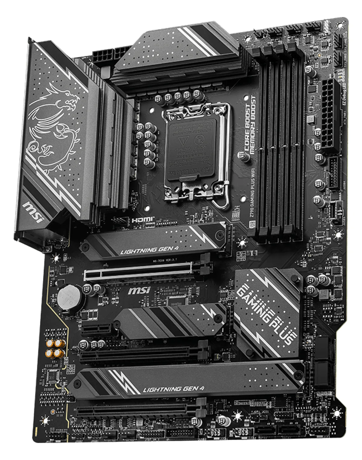 MSI Z790 Gaming Plus Wifi - Motherboard - ATX - LGA1700-Sockel - Z790 Chipsatz, Ansicht 4