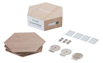 Nanoleaf Elements Wood Look Hex Exp Pk 3 - Holz - AC