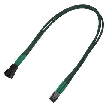 Nanoxia Verlängerungskabel für Lüfterspannungsversorgung - 3 PIN Internal Power (M) - Grün von LumaTech