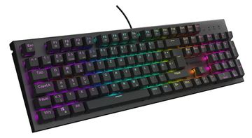 natec Gaming Tastatur Thor 303 brown kabelgeb. - Tastatur - TL: Deutsch, QWERTZ von LumaTech