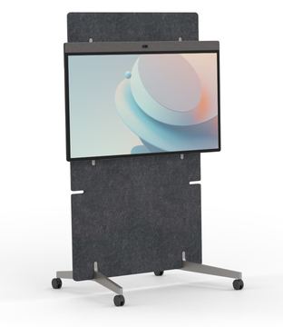 Neat Adaptive stand - Wagen - für Videokonferenzsystem - Bildschirmgröße: 127 cm (50) von LumaTech